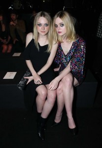 Dakota Fanning at Saint Laurent Show at the Palladium in LA 02/10/2016-3