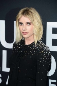 Emma Roberts at Saint Laurent Show at the Palladium in LA 02/10/2016-2