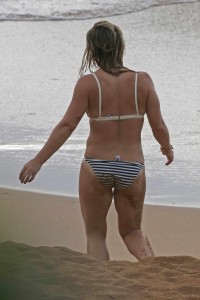 Hilary Duff in Bikini at the Beach in Maui 02/10/2016-6