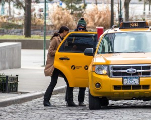 Irina Shayk Catching a Cab in New York 02/11/2016-5