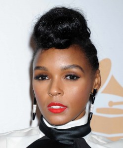 Janelle Monae at 2016 Pre-Grammy Gala and Salute to Industry Icons Honoring Irving Azoff in Beverly Hills 02/14/2016-4