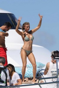 Joanna Krupa in Bikini on a Yacht in Miami 02/22/2016-7