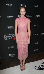 Laura Vandervoort at 3-rd Annual Evening With Canada’s Stars in Beverly Hills 02/25/2016