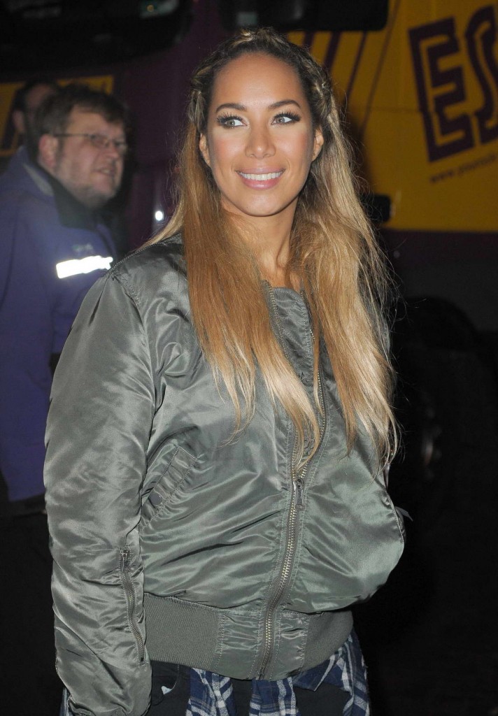 Leona Lewis Outside Bridgewater Hall in Manchester 02/24/2016-1