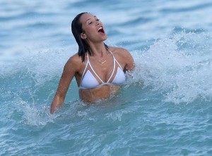 Myleene Klass in Bikini at the Beach in Thailand 02/15/2016-7