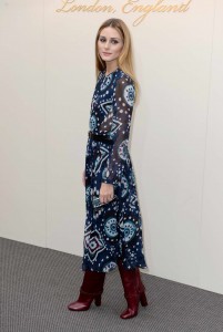 Olivia Palermo at Burberry Womenswear Show During London Fashion Week 02/22/2016-2