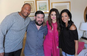 Selena Gomez at the Morning Mash Up on SiriusXM Hits 1 in Beverly Hills 02/04/2016-5