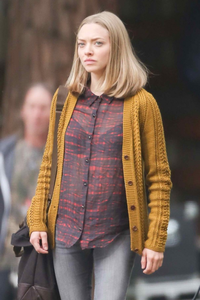 Amanda Seyfried on the Set of The Last Word in Los Angeles 03/05/2016-1