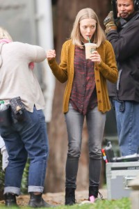 Amanda Seyfried on the Set of The Last Word in Los Angeles 03/05/2016-3