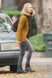 Amanda Seyfried on the Set of The Last Word in Los Angeles 03/05/2016-5