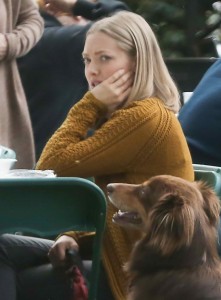 Amanda Seyfried on the Set of The Last Word in Los Angeles 03/05/2016-6