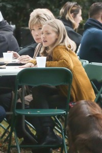 Amanda Seyfried on the Set of The Last Word in Los Angeles 03/05/2016-7