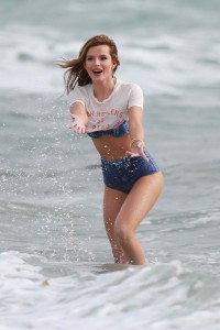 Bella Thorne Does Bikini Photoshoot in Malibu 03/03/2016-2