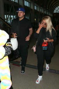 Blac Chyna in Los Angeles Airport 03/27/2016-2