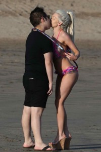 Courtney Stodden in Bikini With Hula Hoop at the Beach in Los Angeles 03/23/2016-5