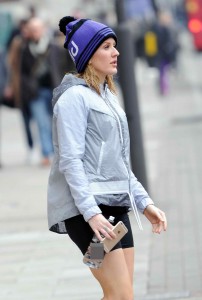 Ellie Goulding Leaving a Gym in London 03/15/2016-2