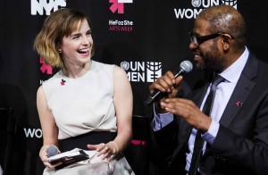 Emma Watson at HeForShe Art Week Launch in NYC 03/08/2016-4