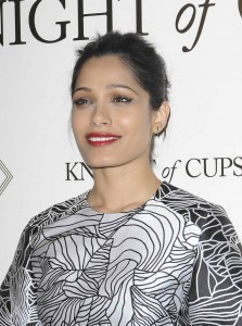 Freida Pinto Arrives at the Premiere of Knight Of Cups in Los Angeles 03/01/2016-4