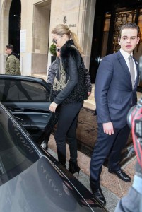 Gigi Hadid Leaving her Hotel in Paris 03/02/2016-4