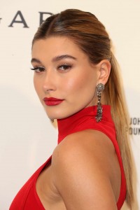 Hailey Baldwin at 24th Annual Elton John AIDS Foundation’s Oscar Viewing Party in West Hollywood 02/28/2016-5