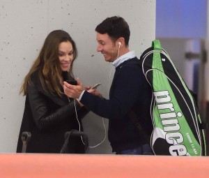 Hilary Swank at JFK Airport in NYC 03/21/2016-2