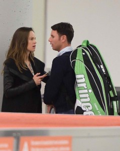 Hilary Swank at JFK Airport in NYC 03/21/2016-3