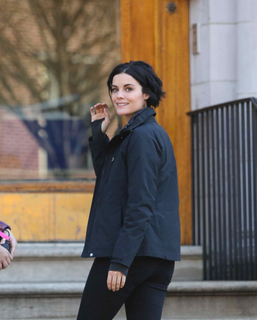 Jaimie Alexander on the Set of Blindspot in NYC 03/20/2016-1