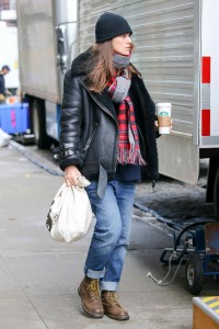 Keira Knightley Arriving on the Set of Collateral Beauty in New York City 03/06/2016-5