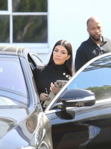 Kourtney Kardashian Leaving the Studio in Los Angeles 03/28/2016-5