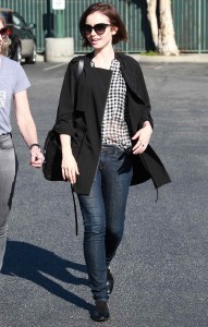 Lily Collins Out in Beverly Hills 03/17/2016-2