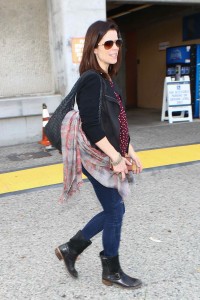 Neve Campbell at LAX Airport in Los Angeles 03/07/2016-2