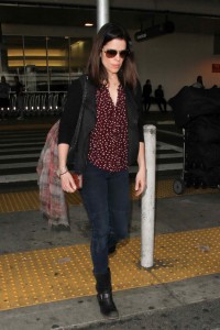 Neve Campbell at LAX Airport in Los Angeles 03/07/2016-5