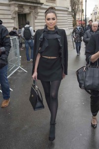 Olivia Culpo Arriving for Giambattista Valli Fashion Show in Paris 03/08/2016-2