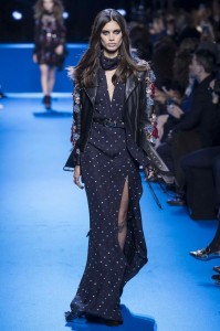 Sara Sampaio Attends the Elie Saab Show at Paris Fashion Week 03/05/2016-3