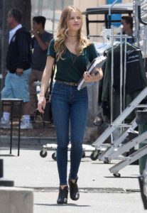 Halston Sage on the Set of You Get Me in LA 04/22/2016-4