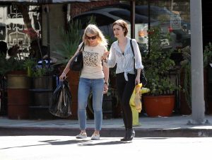 Lily Collins Shopping in Los Angeles 04/23/2016-5