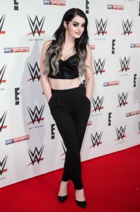 Paige Attends the WWE Preshow Party at the O2 Arena in London 04/18/2016-2