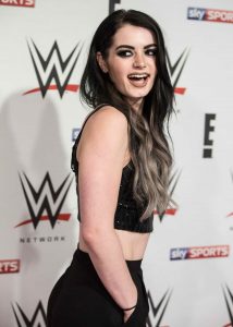 Paige Attends the WWE Preshow Party at the O2 Arena in London 04/18/2016-4