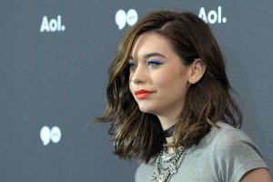 Amanda Steele Attends the AOL NewFront 2016 in New York City 05/03/2016-4