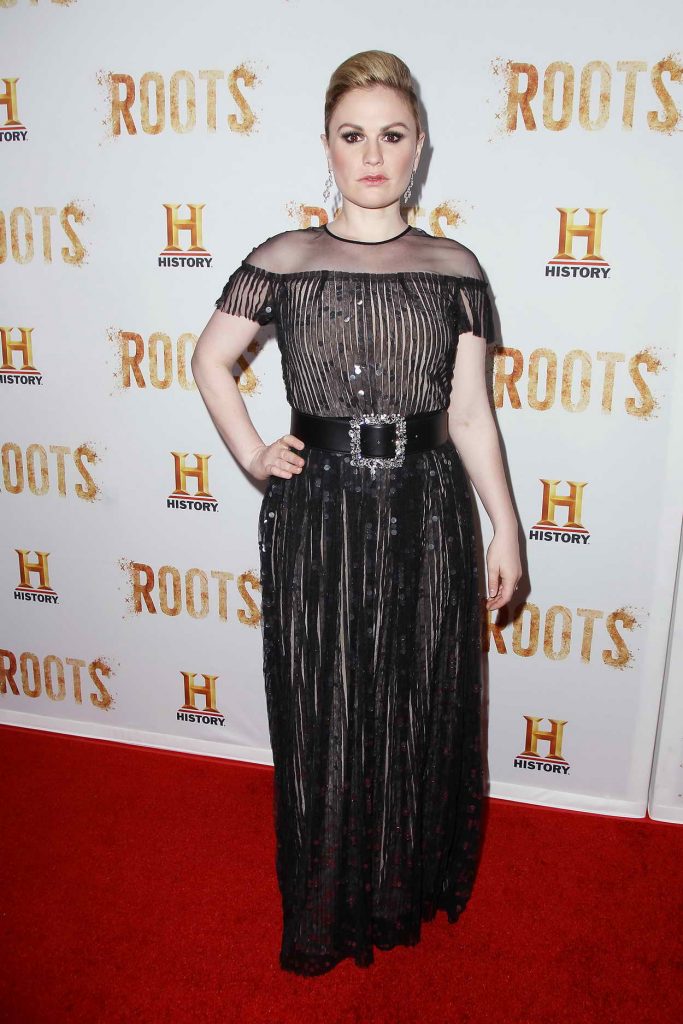 Anna Paquin at the Roots TV Series Premiere in New York City 05/23/2016-1