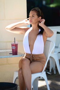 Chloe Goodman at the Beach in Miami 05/29/2016-4