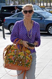 Elsa Pataky Arrives in Barcelona 05/04/2016-4