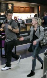 Emily Kinney at the LAX Airport in Los Angeles 05/29/2016