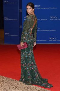 Emily Ratajkowski at the White House Correspondents' Dinner 04/30/2016-2