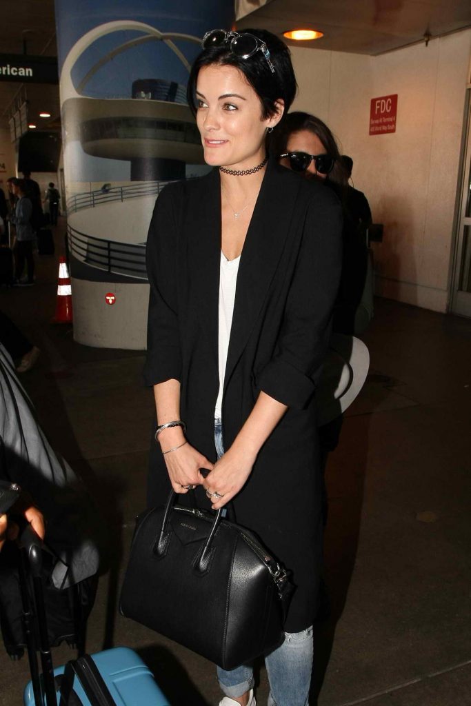 Jaimie Alexander Was Seen at LAX Airport in LA 05/24/2016-1