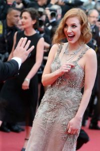 Jessica Chastain at the Money Monster Premiere at the 69th Annual Cannes Film Festival in Cannes 05/12/2016-6