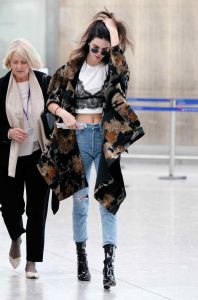 Kendall Jenner Arrives at Heathrow Airport in London 05/27/2016-4