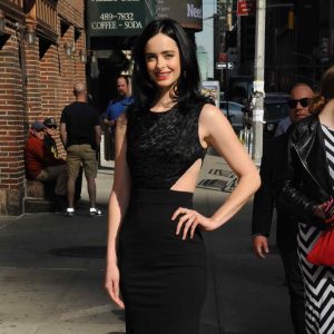 Krysten Ritter Attends Late Show With Stephen Colbert in NYC 05/20/2016-5