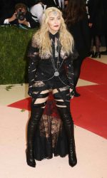 Madonna at the Costume Institute Gala in New York 05/02/2016