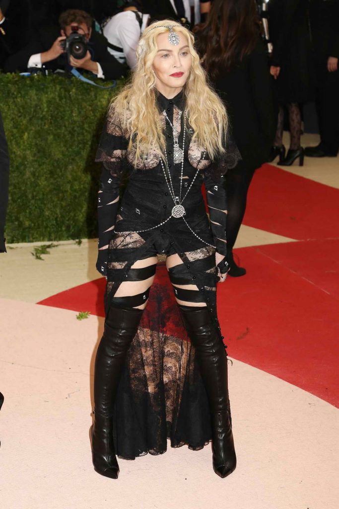 Madonna at the Costume Institute Gala in New York 05/02/2016-1